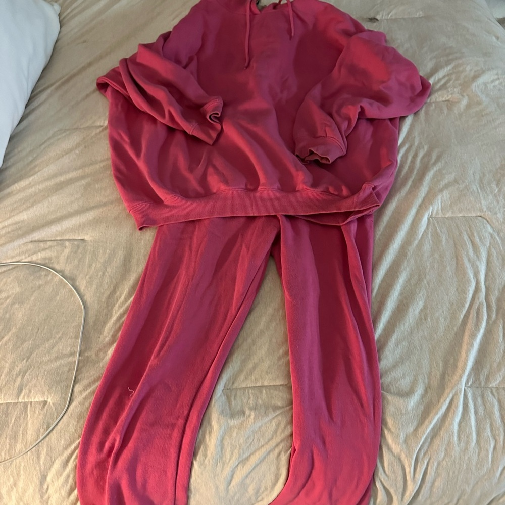 Princess Polly Vibrant Pink Sweat Set